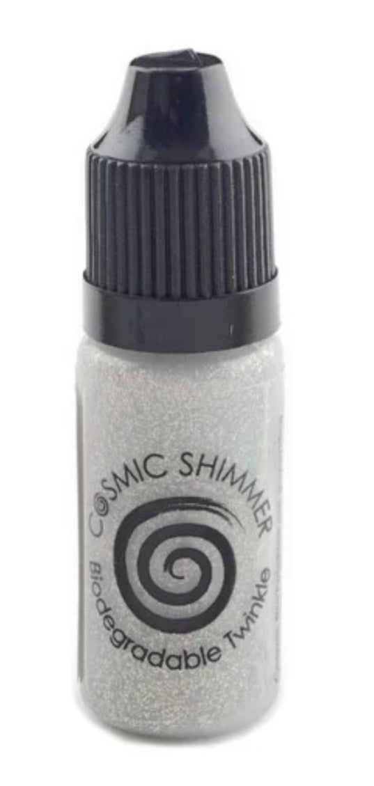 Cosmic Shimmer biodegradable twinkle Champagne Gold