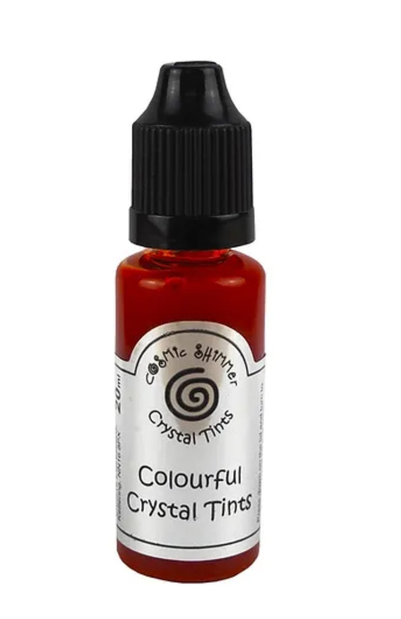 Cosmic Shimmer crystal tints Orange Garnet