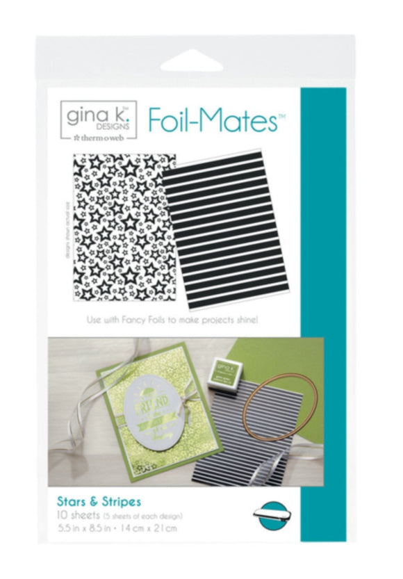 Gina K Designs Foil-Mates stars & stripes