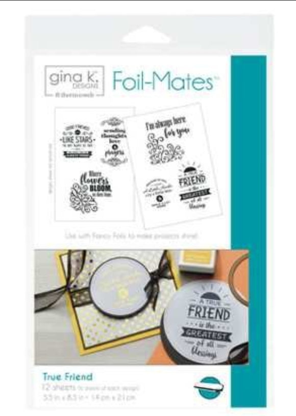 Gina-k designs foil mates you're invited