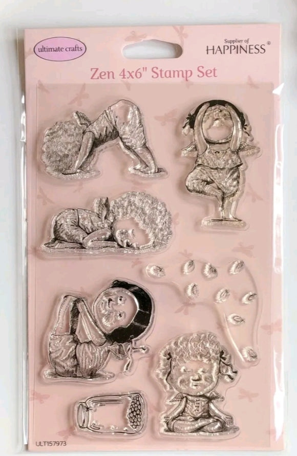 Ultimate crafts Zen 4x6 stamp set
