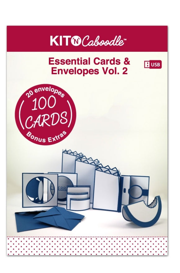 Kit n caboodle essential cards & envelopes vol 2 USB