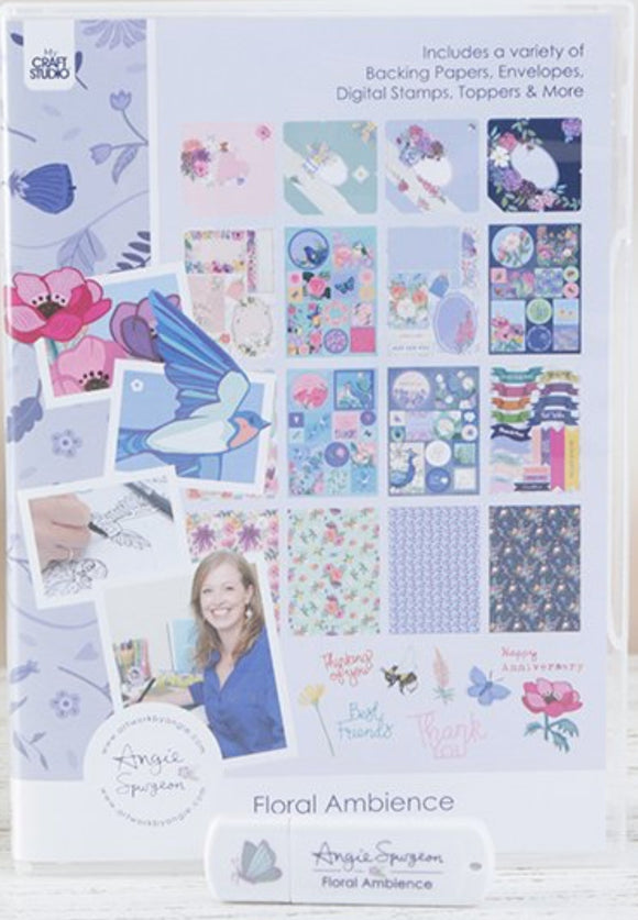 My craft studio USB Floral Ambience
