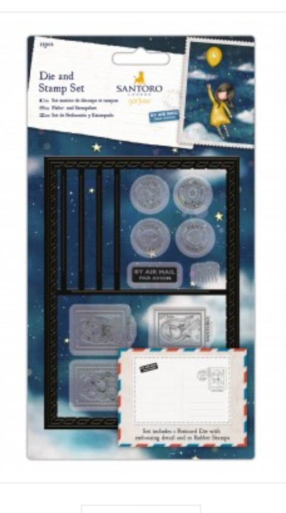 Santora Gorjuss Die & Stamp set
