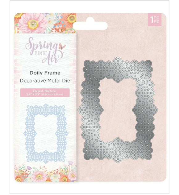 Crafters companion Spring is in the air Doily frame die