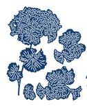 Tattered Lace die 3D decoupage Blomster ambling geraniums