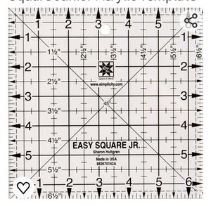 Ez quilting easy square junior ruler