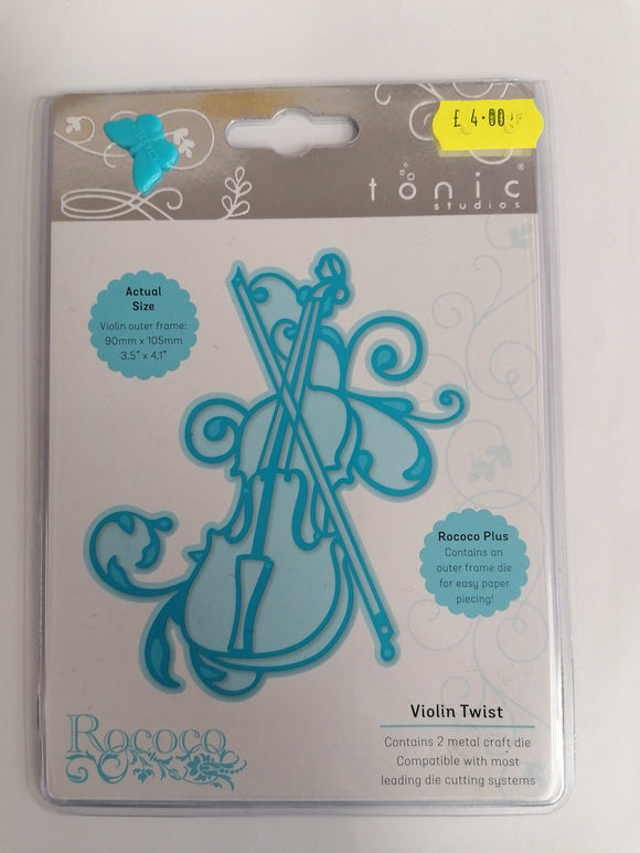 Tonic Studios Violin Twist die