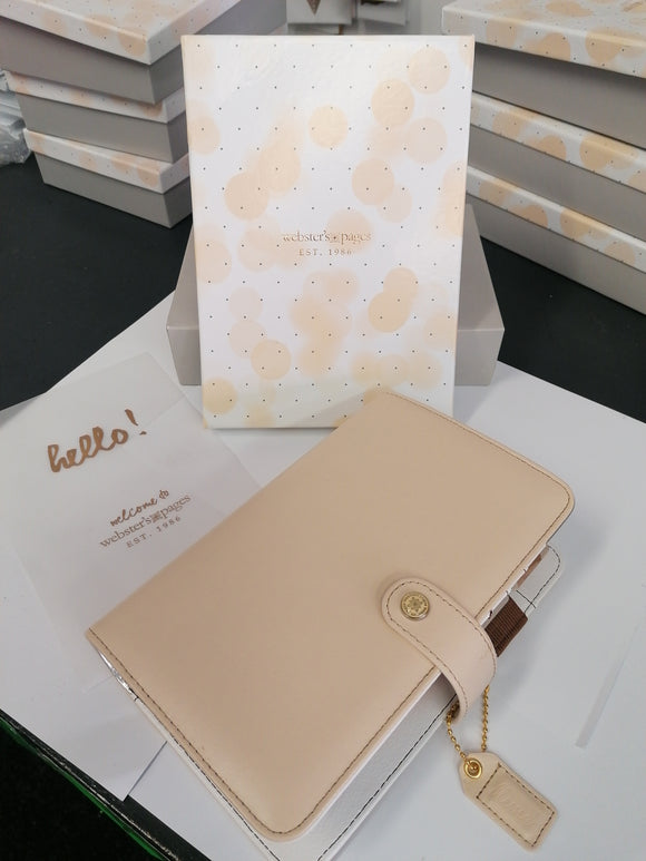 (F) Webster's Pages Planner (cream)