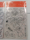 Tonic Studios Adorables die and stamp set,Kirby & Lulu's wash day
