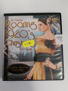 Debbie Moore designs Art Deco roaring 20"s Christmas cd-rom