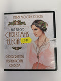 Debbie Moore designs art Deco Christmas elegance Cd-rom