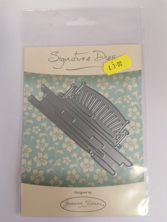 Joanna sheen signature die Garden swing