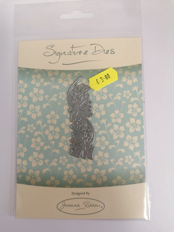 Joanna sheen signature die flourish