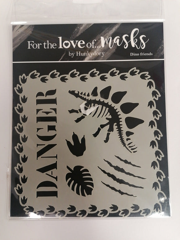 HUNKYDORY FOR THE LOVE OF MASKS DINO FRIENDS