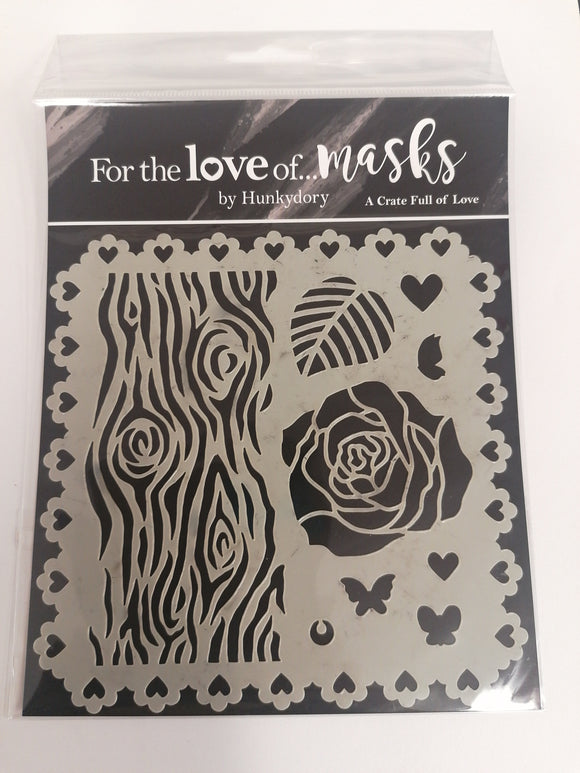 HUNKYDORY FOR THE LOVE OF MASKS A CRATE FULL OF LOVE