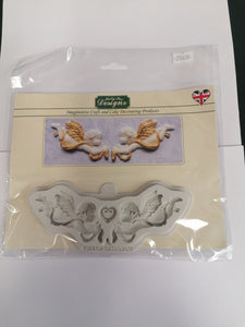 Katy sue designs mould Ornamental cherubs