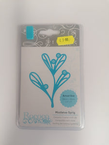 Tonic Studios Die Mistletoe sprig