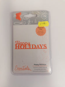 Tonic Studios die Happy holidays sentiment