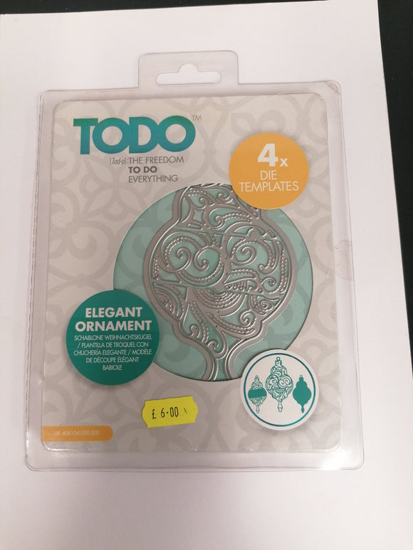 Todo elegant ornament die