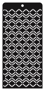 ANNA MARIE DESIGNS Mixed Media Stencil – 8″ x 4″ – No.34