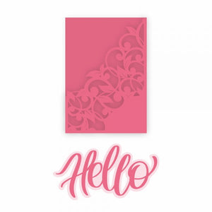 Stamps by Me Pockets of Love Hello Die Set