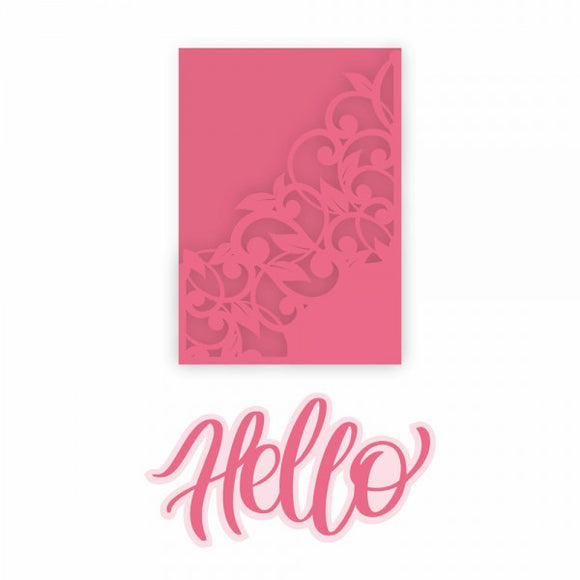 Stamps by Me Pockets of Love Hello Die Set