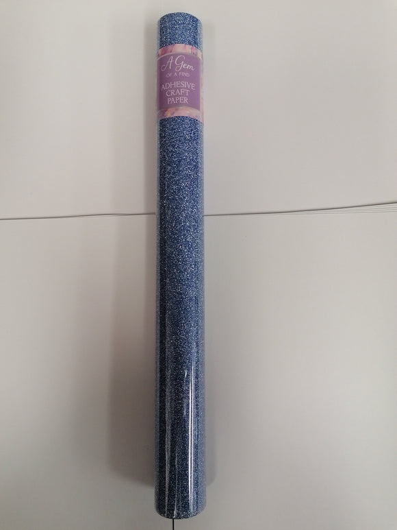 Adhesive craft paper Blue