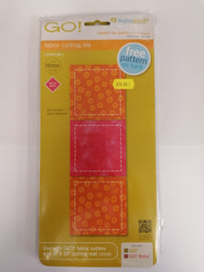 GO! Accuquilt square on point die 55394