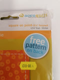 GO! Accuquilt square on point die 55394