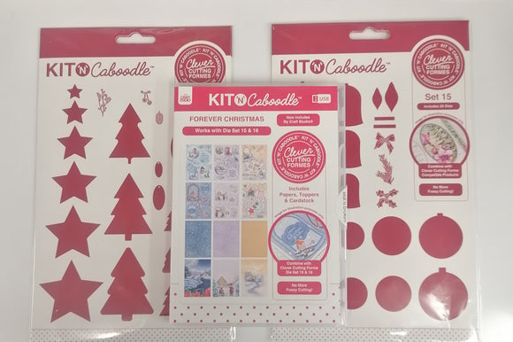 Kit N Caboodle USB & 2 Die sets (forever Christmas)