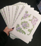Tattered Lace 3D Decoupage Baroness die & charisma/backing card