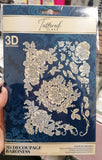 Tattered Lace 3D Decoupage Baroness die & charisma/backing card