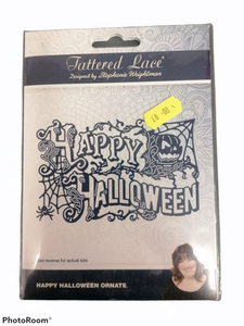 Tattered Lace die Happy Halloween ornate
