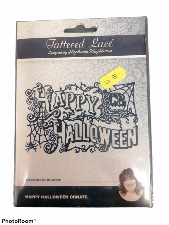 Tattered Lace die Happy Halloween ornate
