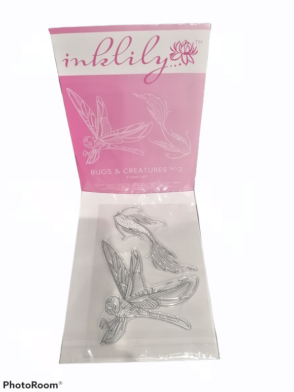 Inklily stamp set Bugs & creatures no 2