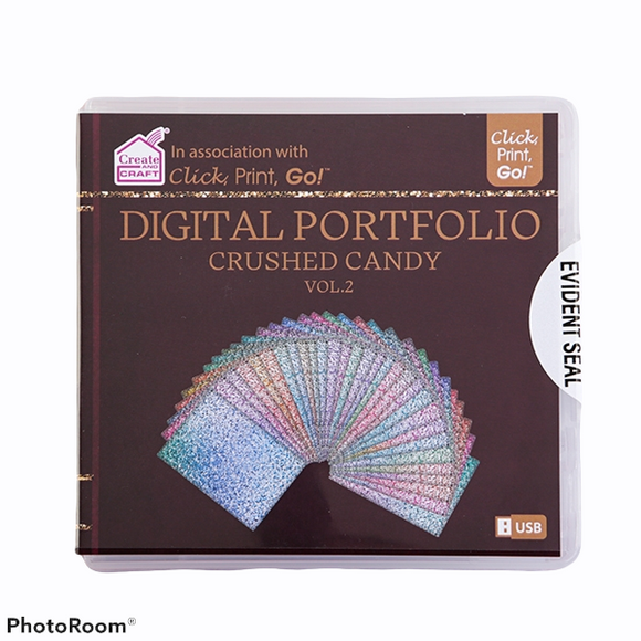 Click print go Digital portfolio USB Crushed Candy Volume 2