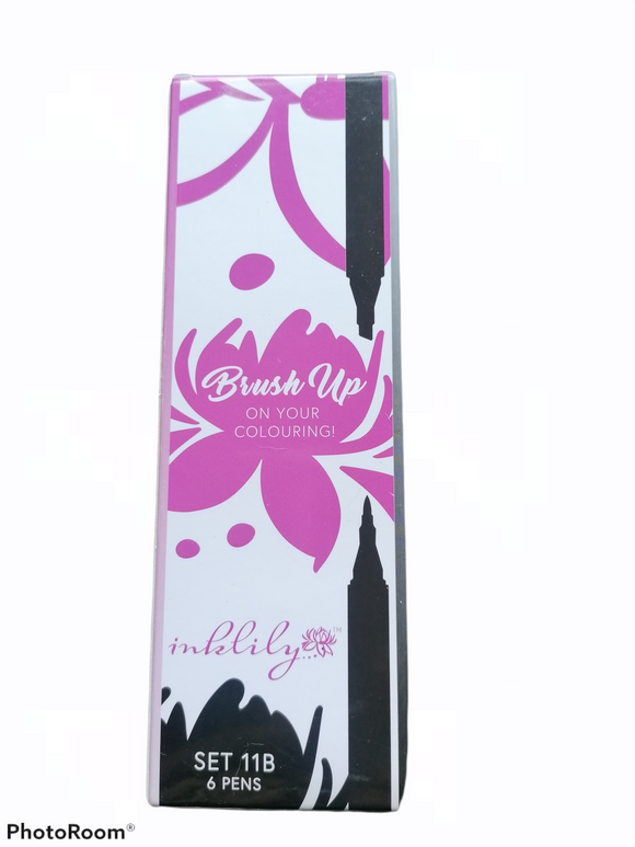 Inklily pens 6 pack Set 11B