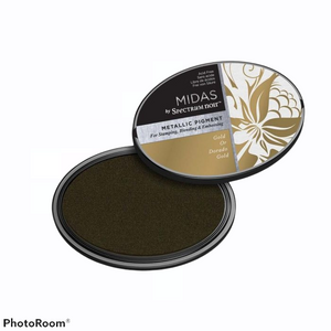 MIDAS by Spectrum noir metallic pigment ink pad GOLD