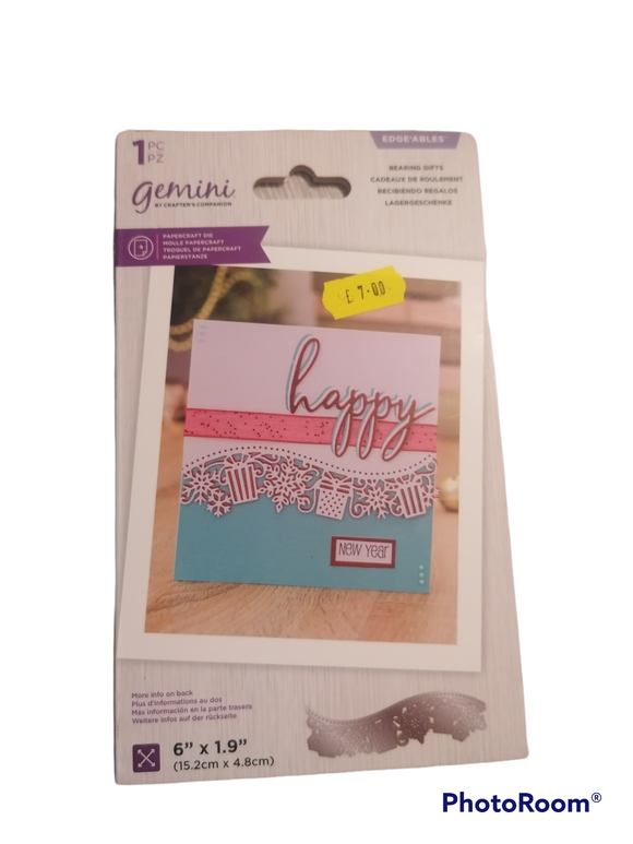 Gemini Crafters Companion Bearing Gifts Edge'ables