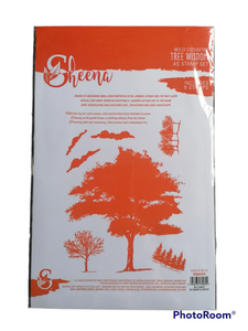 Sheena A5 stamp set TREE WISDOM