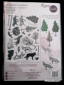 Rare Earth A4 Stamp Set SHROUDED CURIOSITY