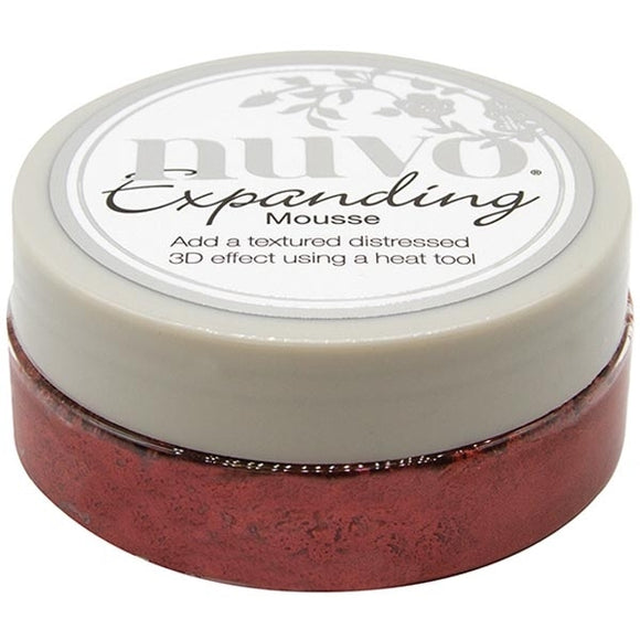 NUVO BY TONIC STUDIOS EXPANDING MOUSSE- RED LEATHER - 1706N