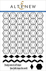 Altenew Pattern Play - Hexagon Stamp Set