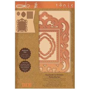 TONIC STUDIOS MEDIA DIE SET CASSANDRA'S VENTANA | SET OF 4