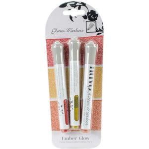 Tonic studio Nuvo - Glitter Markers - EMBER GLOW - 170n