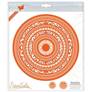 TONIC STUDIOS ESSENTIALS DIE SET CLASSICAL CIRCLE LAYERING | SET OF 18