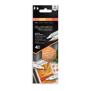 Spectrum Noir Illustrator (4PC) - Fiery