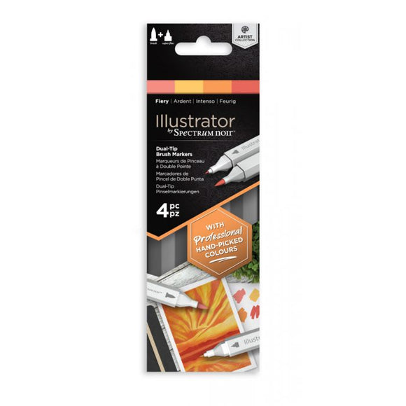 Spectrum Noir Illustrator (4PC) - Fiery