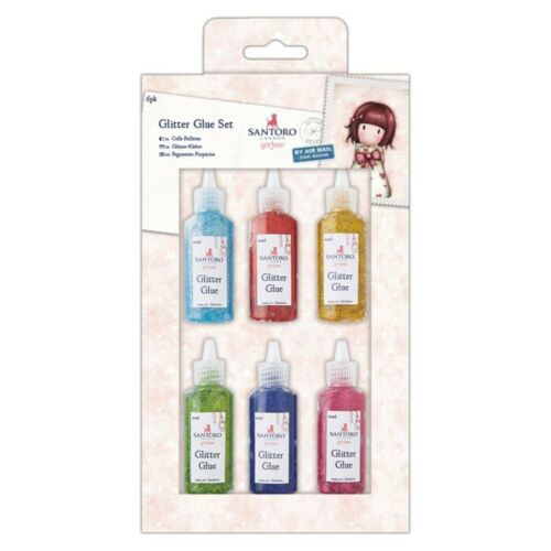 Santoro Gorjuss - Glitter Glue Set - 6 pack